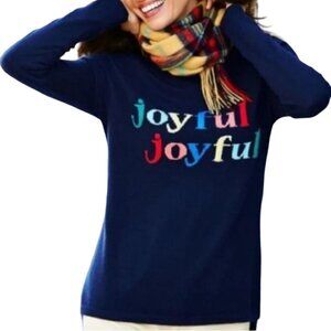 Talbots Joyful Angora Blend Crewneck Lightweight Sweater Size Mp